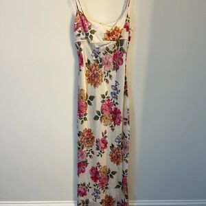 Floral Print Maxi Dress